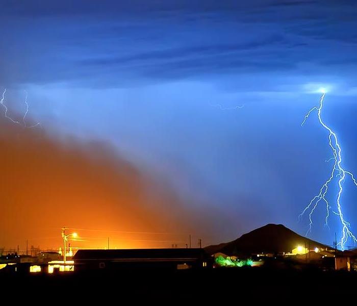 Phoenix lightning strike